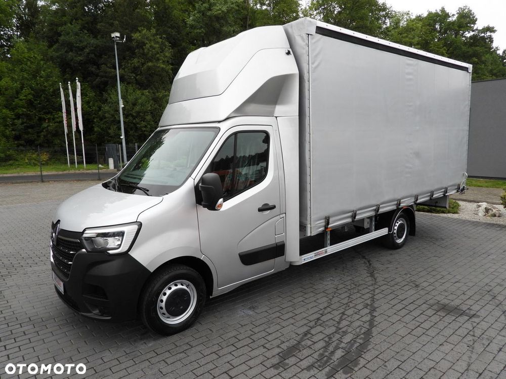 Renault MASTER PLANDEKA 10 PALET TEMPOMAT NAWIGACJA LEDY PNEUMATYKA KLIMATYZACJA  165KM - 7