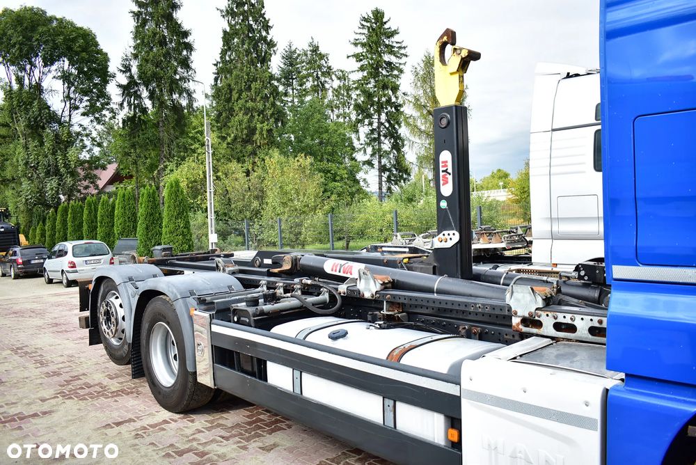 MAN TGX 26.500 E6 XXL Hakowiec 6x2 HYVA / Pilot ! TRAXON ! z Niemiec Jak Nowy ! - 9