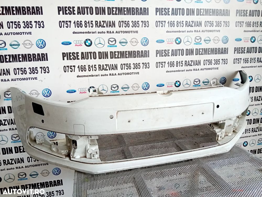 Bara Fata Vw Polo 6R Cu Gauri Pt Senzori Si Spalatoare Far An 2010-2016 LICHIDARE STOC - 2