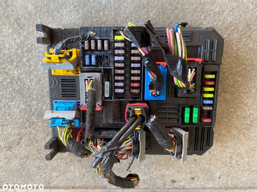 Moduł sterownik BSI Peugeot Citroen 9830707780   JUMPY III  2,0 BLUE HDI - 2