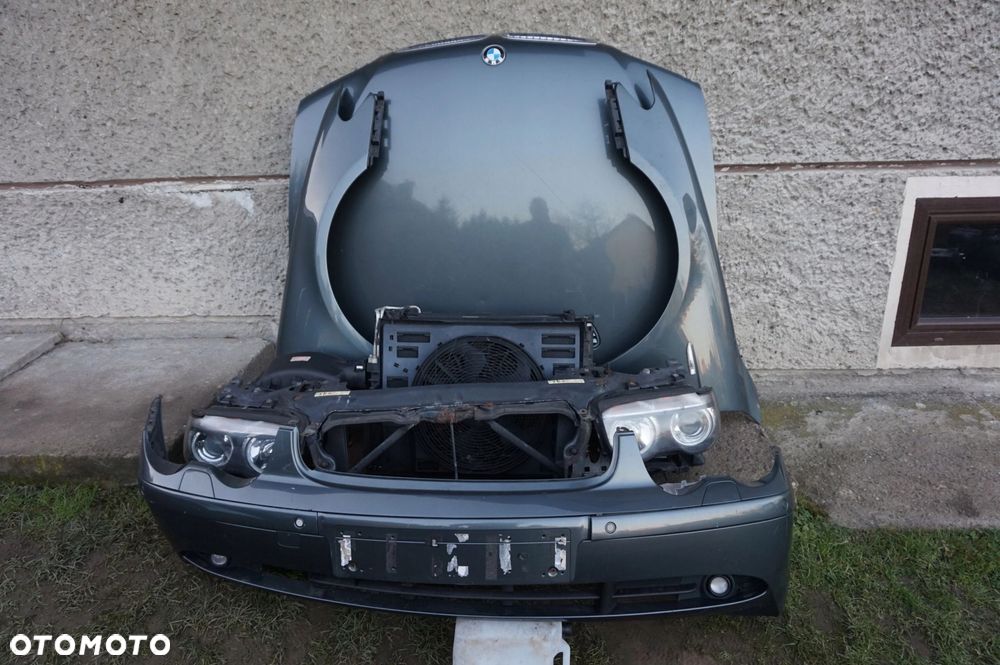 ZDERZAK MASKA LAMPA KOMPLETNY PRZÓD BMW 7 E65 E66 - 1