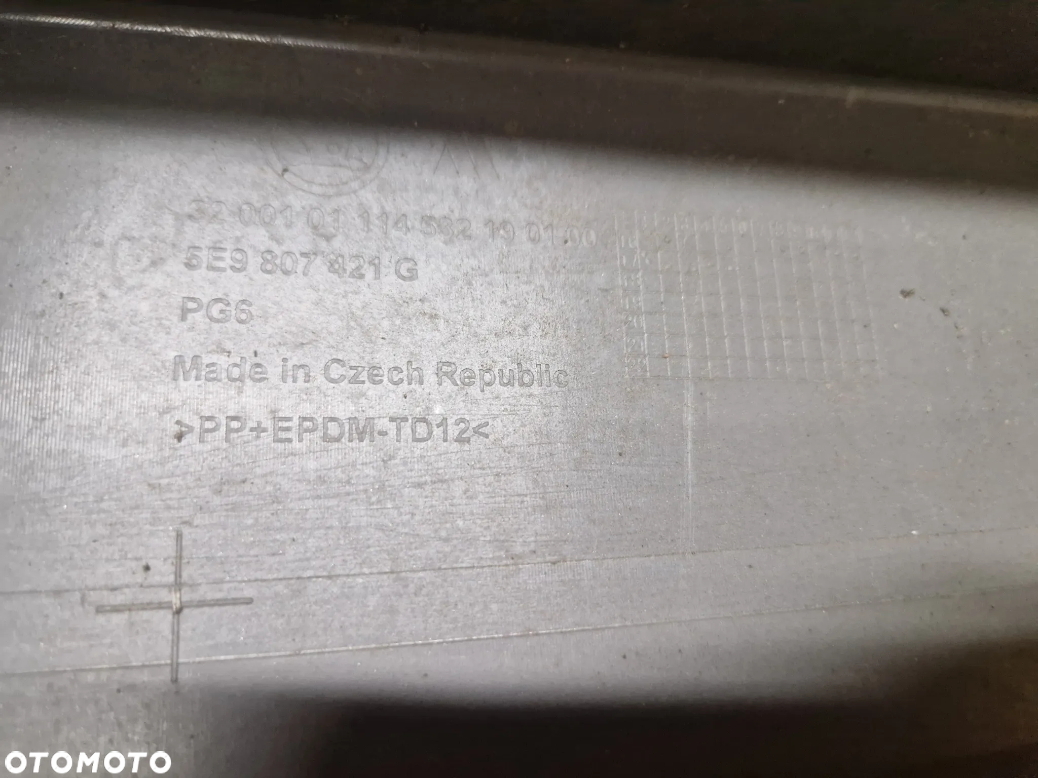 SKODA OTAVIA III LIFT KOMBI ZDERZAK TYŁ 5E9807421G - 8