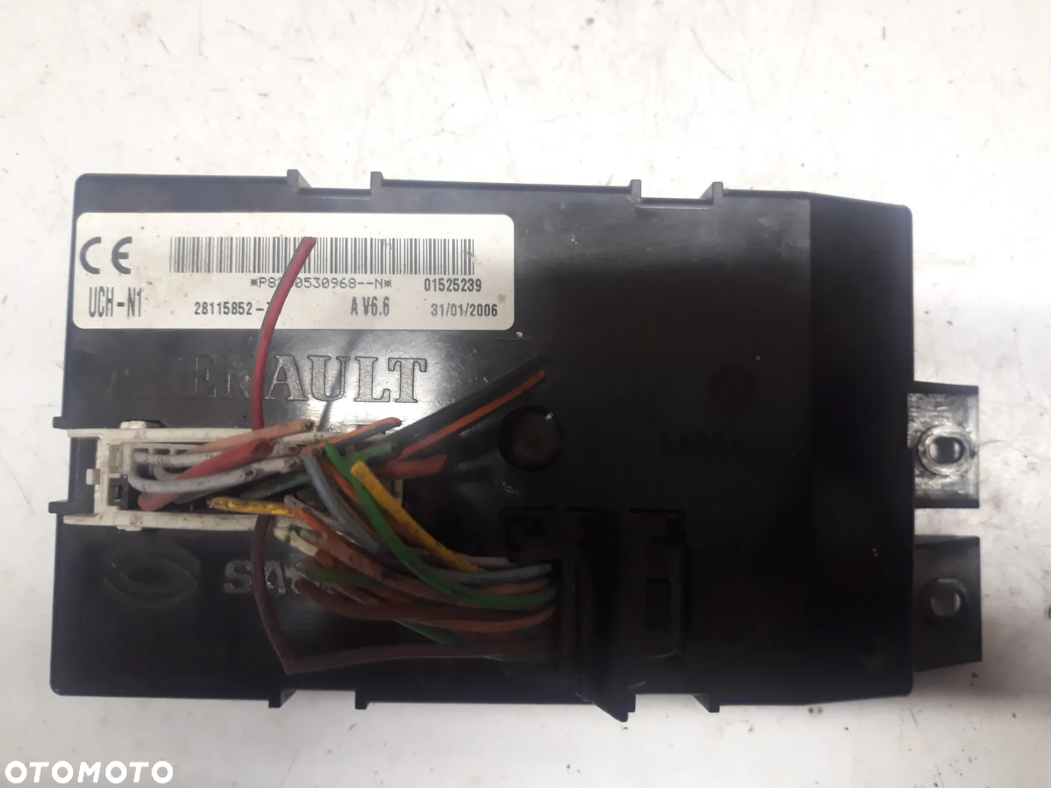 ZESTAW STARTOWY RENAULT KANGOO I LIFT 1,2 8V  2006r  STEROWNIK  8200516963  8200400246   S120201212F - 3