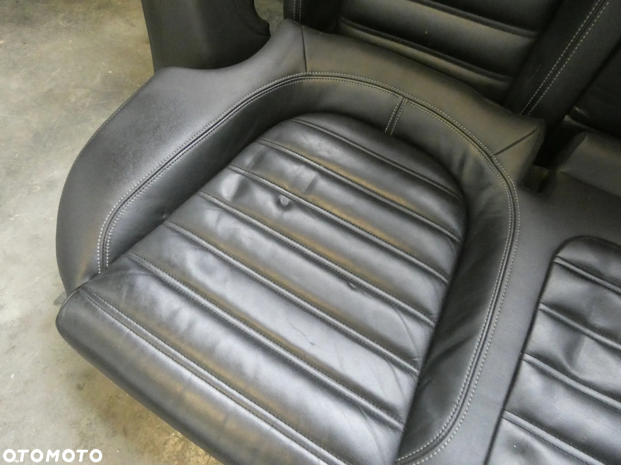 VW PASSAT CC LIFT GRZANE FOTELE PRZÓD TYŁ KANAPA KOMPLET CZARNA SKÓRA GORLICE - 14