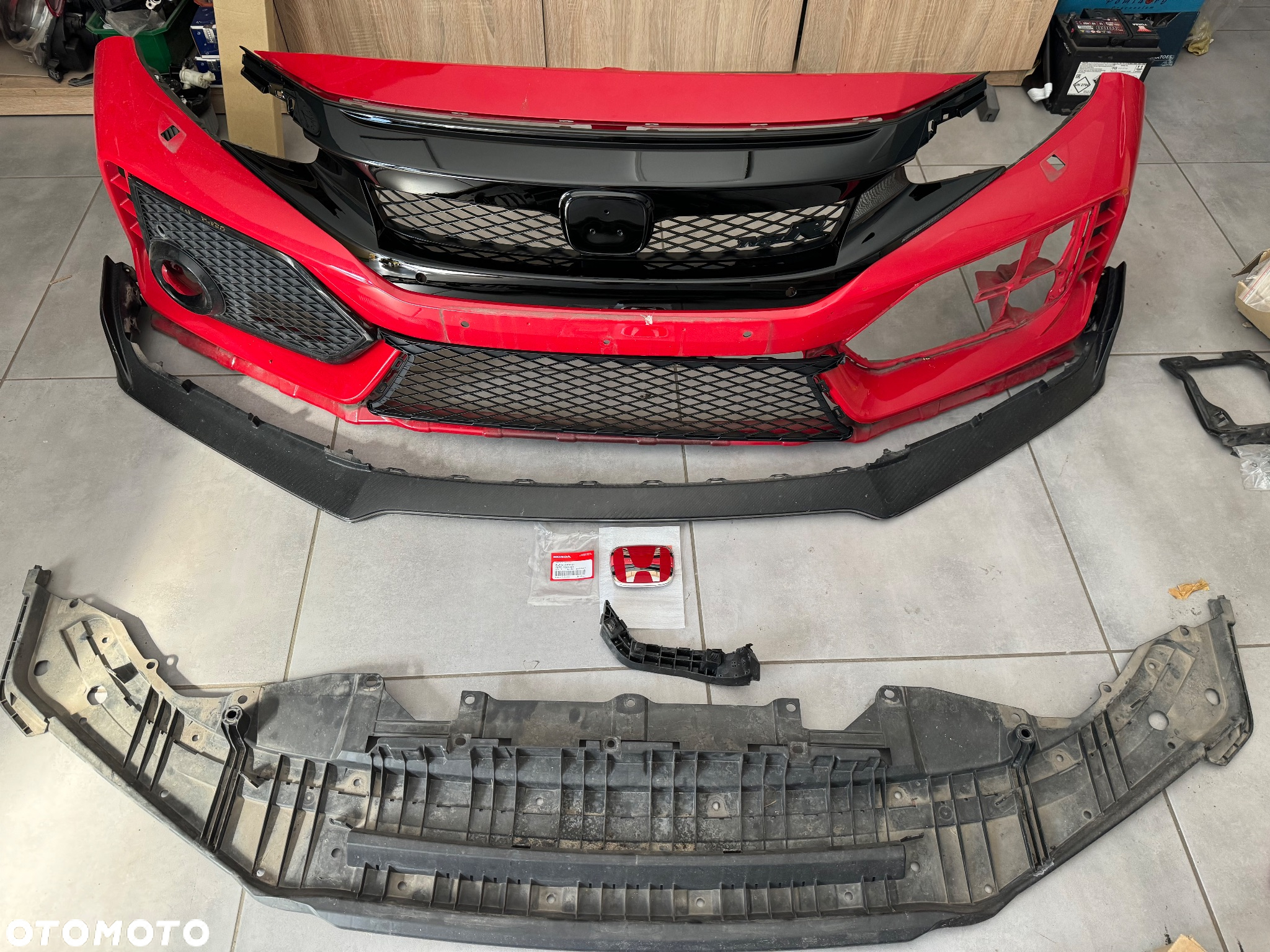 Honda Civic X zderzak Type-r - 7