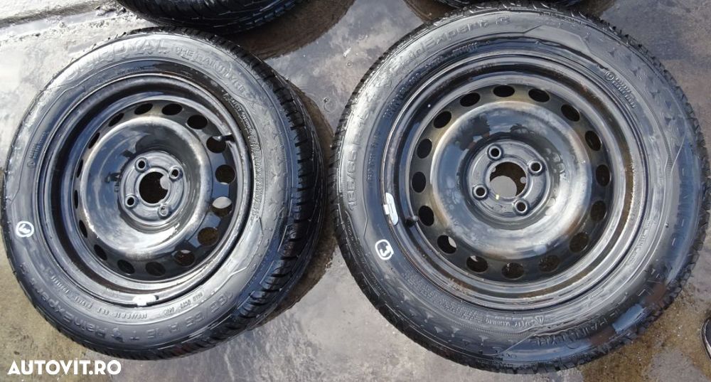 Jante tabla Dacia Logan din 2014 R15 cu cauciuc 185/65 R15 - 2