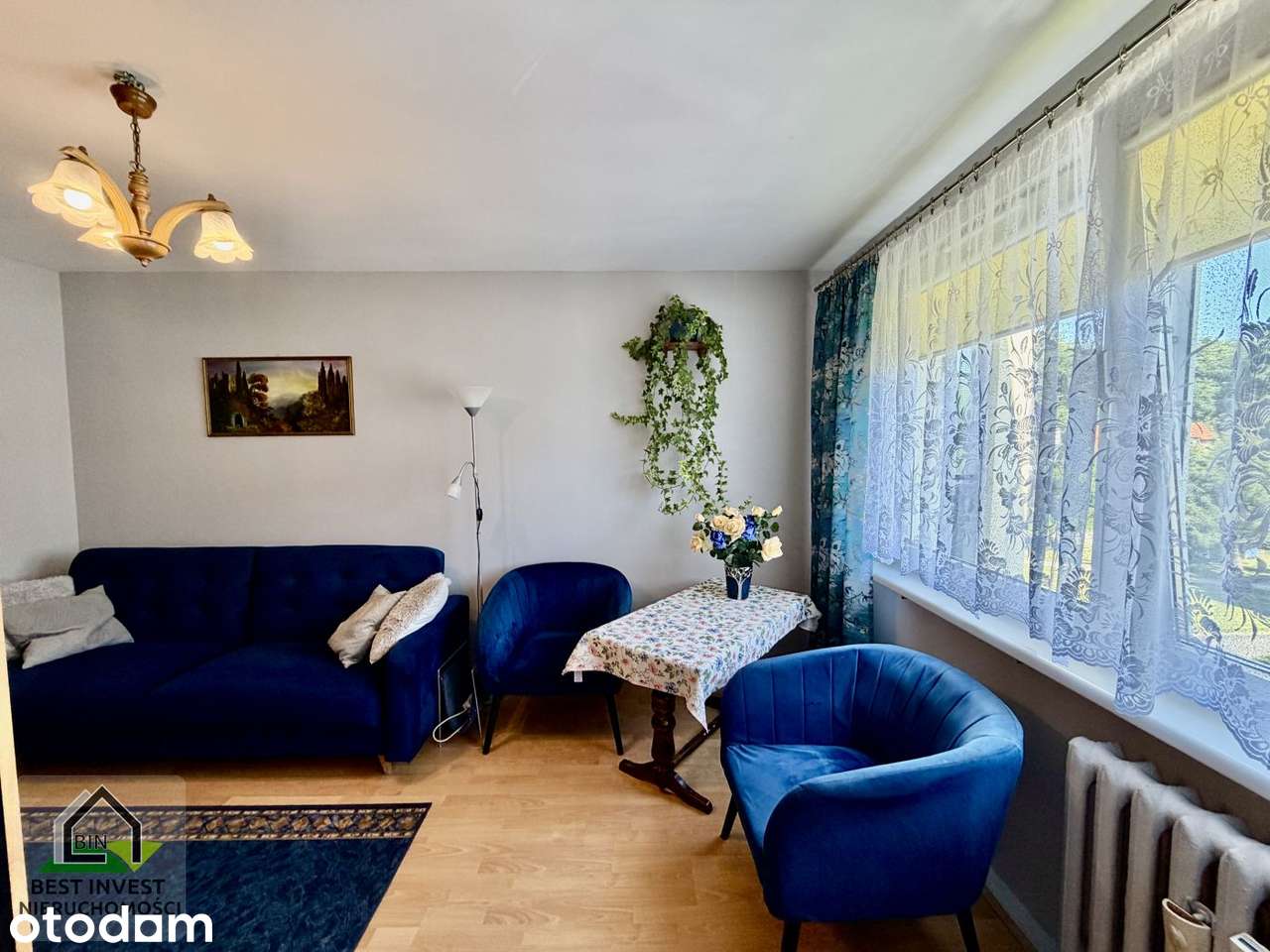 Dwa pokoje z balkonem przy Parku Norweskim w Cieplicach