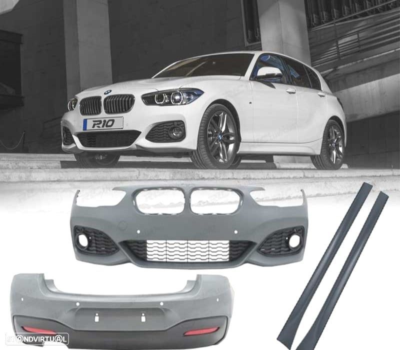 KIT CARROÇARIA BMW F20 LCI 15-18 LOOK M PDC - 1
