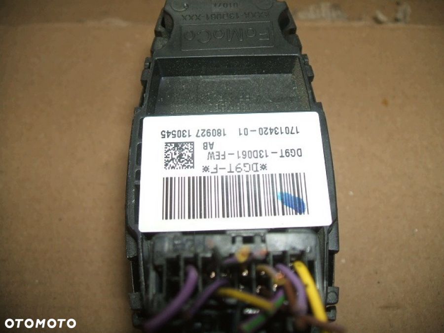 FORD MONDEO MK5 PRZEŁĄCZNIK WŁĄCZNIK ŚWIATEŁ DG9T-13D061-FEW - 5