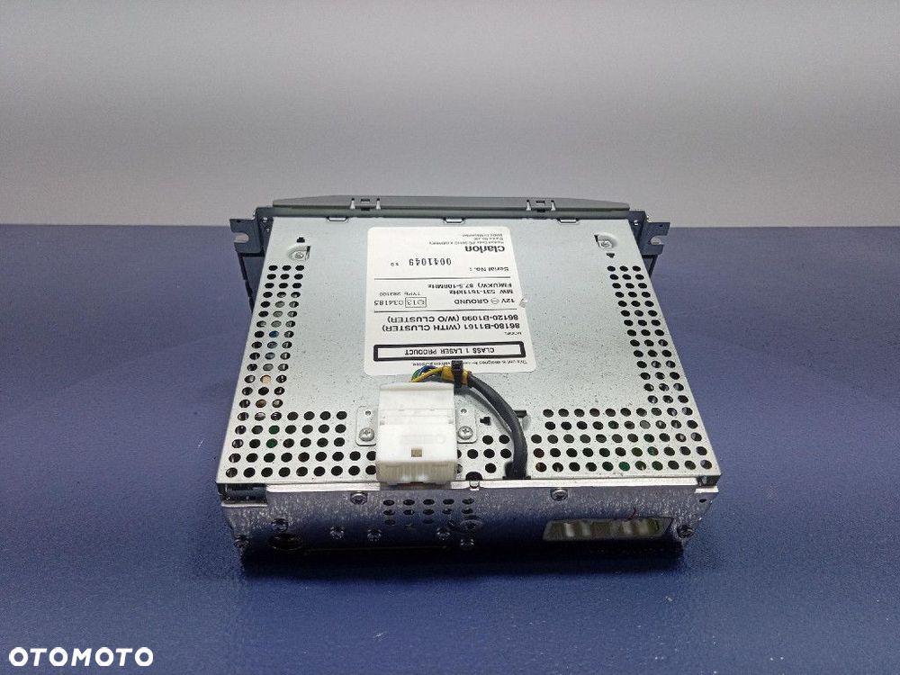 DAIHATSU SIRION II 04-10 RADIO CD FABRYCZNE OEM 86180-B1161 - 4