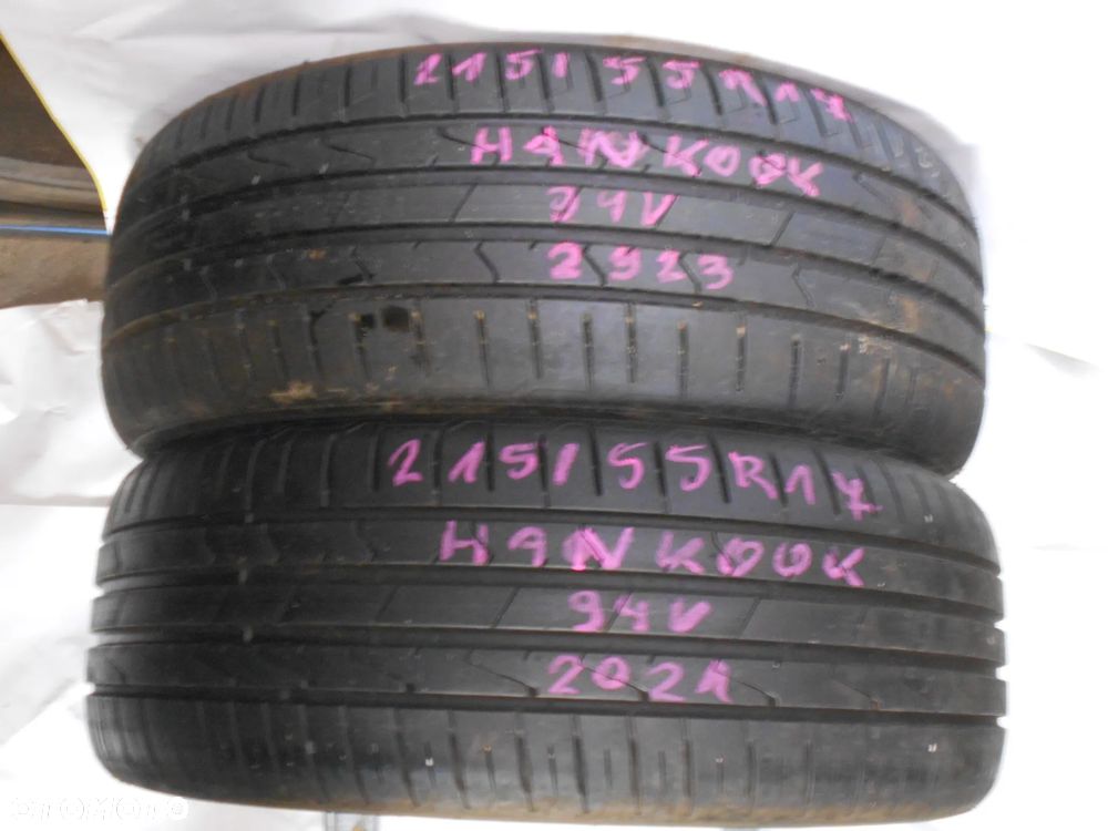 OPONY 215/55R17 HANKOOK VENTUS PRIME 3 DOT 2923 / 2021  7MM