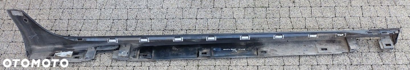 AUDI A6 S6 C7 4G LIFT 15-18 AVANT KOMBI S-LINE LEWA LISTWA PROGOWA LZ7S - 6