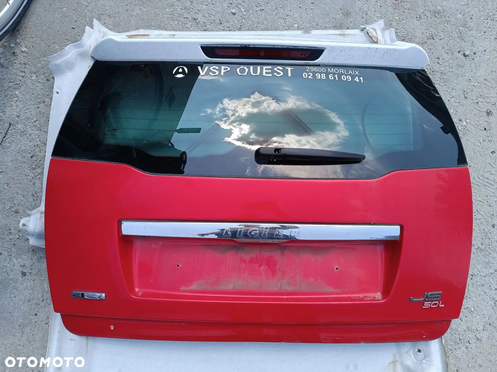 KLAPA POKRYWA BAGAŻNIKA MICROCAR  LIGIER JS50L - 1