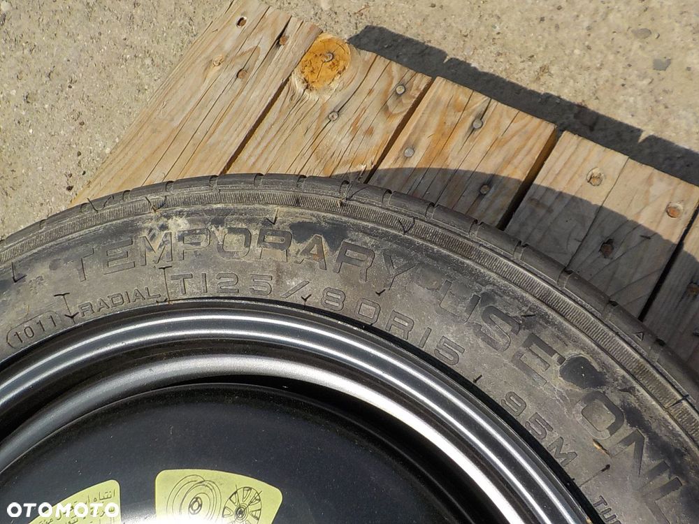 CITROEN C2 C3 C4 PEUGEOT 307 207 208 DOJAZDÓWKA R15 ET15 4X108 - 5