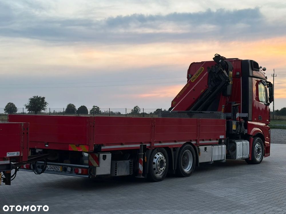 Mercedes-Benz Actros 2545 Palfinger 53002-SH Óś Skrętna Podwieszana Stan Idealny - 6