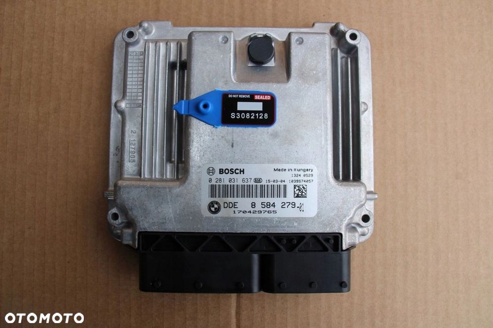 Komputer sterownik silnika BMW F30 F31 F34 F32 F33 N47D20 2.0D N47 8584279 - 1