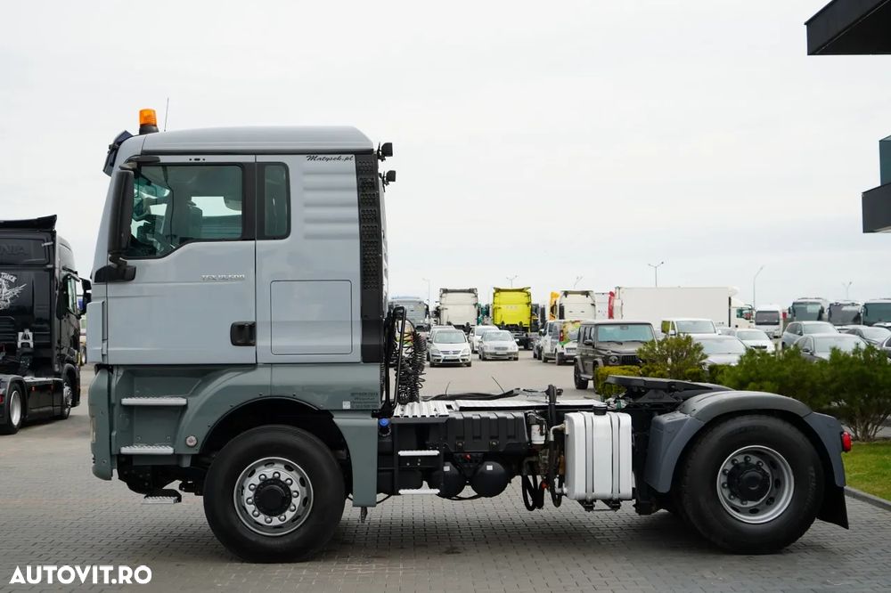 MAN TGX 18.500 / 4x4 / HIDRAULICĂ / HIDROPILARE / CABINĂ JOSĂ / EURO 6 / - 7