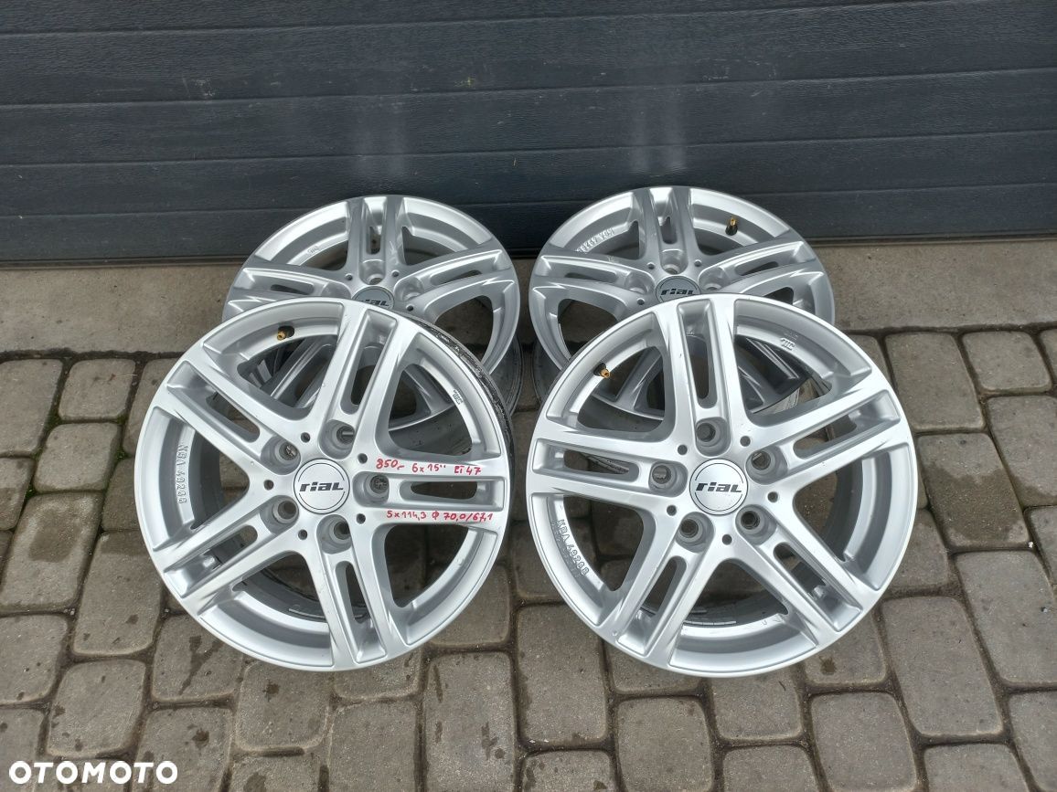 Felgi aluminiowe 15" 5x114,3 do Kia, Hyundai, Renault - 1