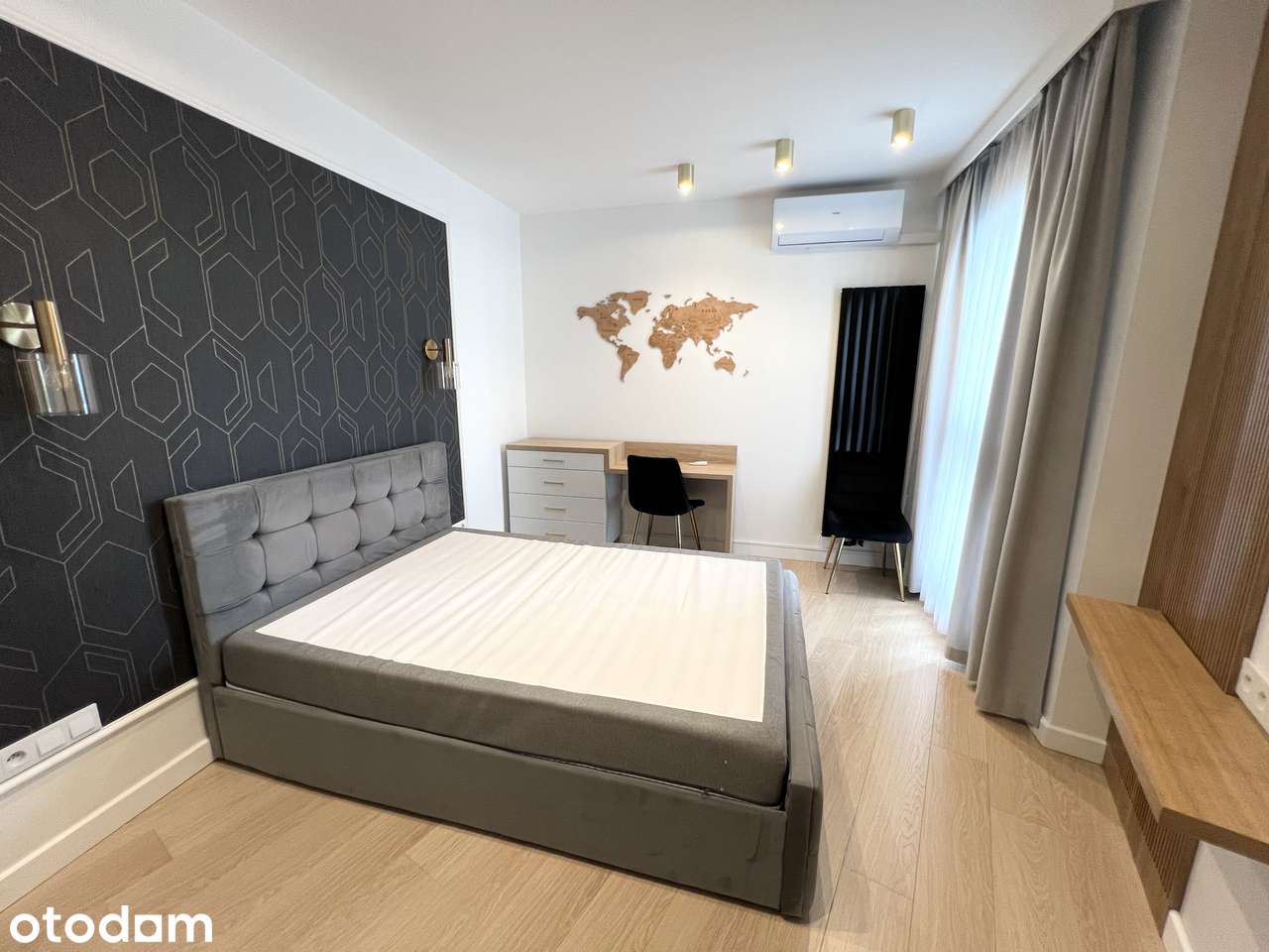 Apartament z osobną kuchnią, klimatyzacja, garaż, duży balkon / METRO