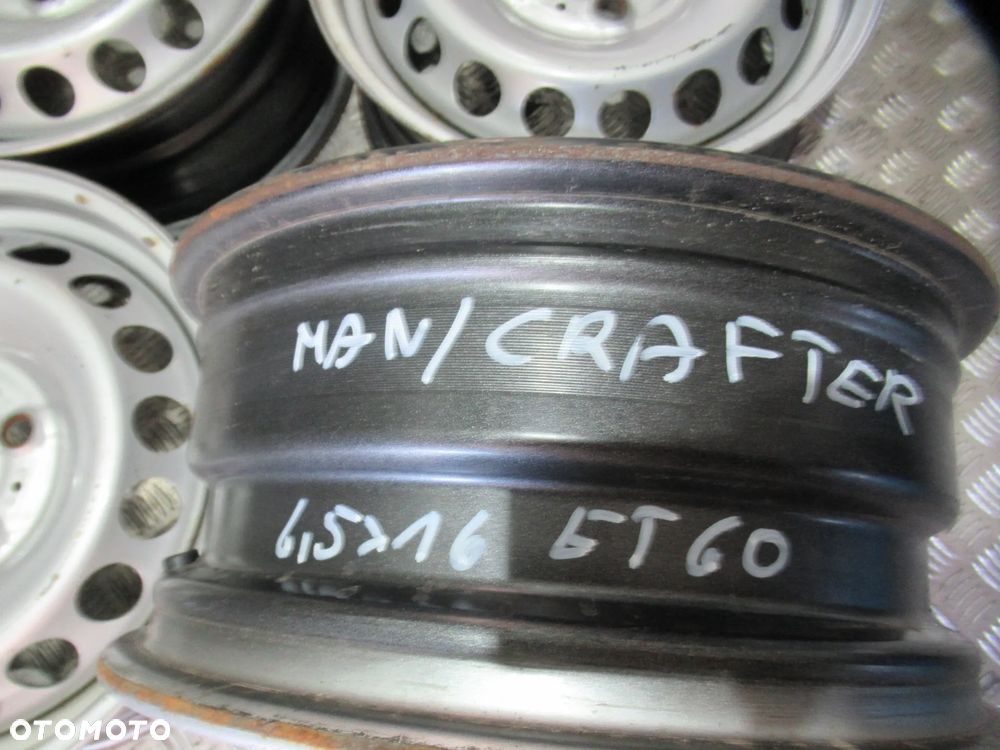 Felgi Vw Crafter MAN Tge Sprinter 6,5Jx16 et60 5x120 - 5