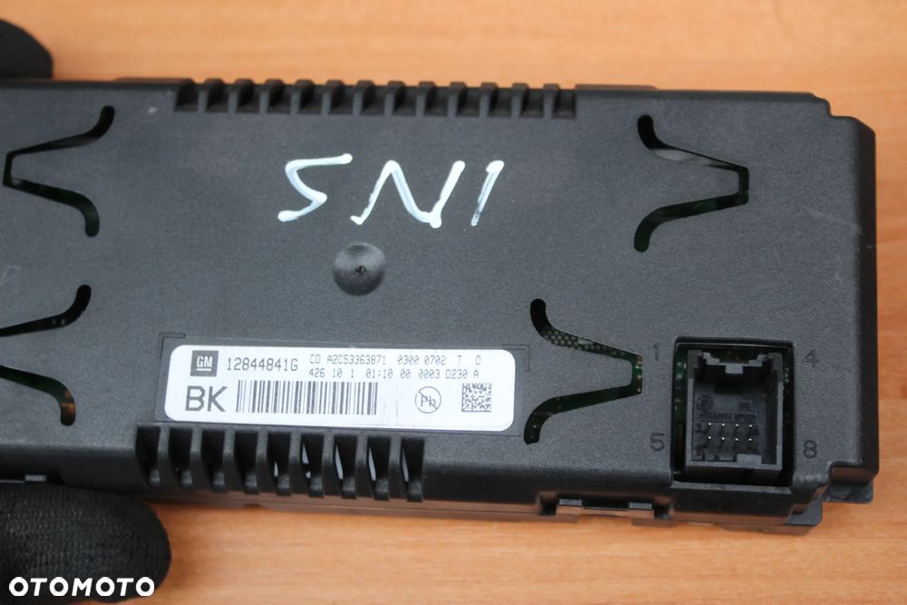 RADIO PANEL WYŚWIETLACZ OPEL INSIGNIA CD400 BLUETOOTH KOMPLETNE - 6