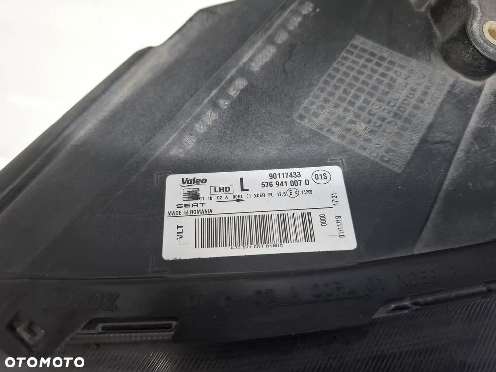 LEWA LAMPA PRZEDNIA PRZÓD SEAT ATECA FULL LED 576941007d 16- - 12