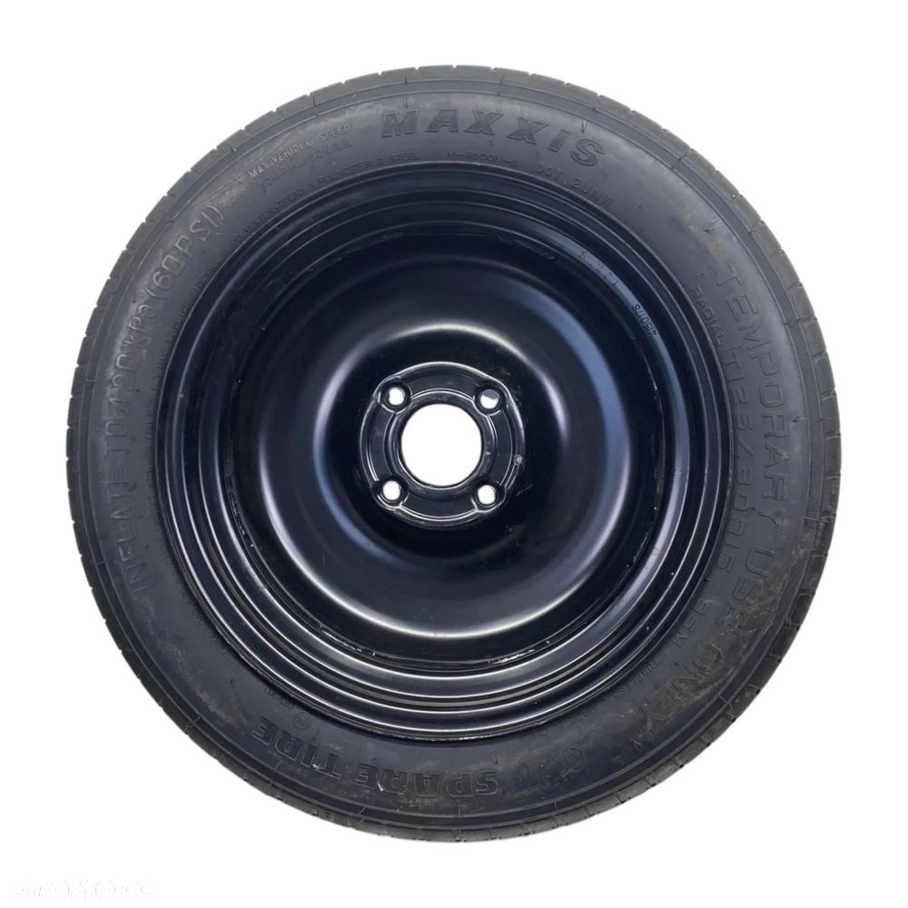 KOŁO DOJAZDOWE PEUGEOT 207 CITROEN C3 125/80R15 4X108 2150753 ET15 - 4