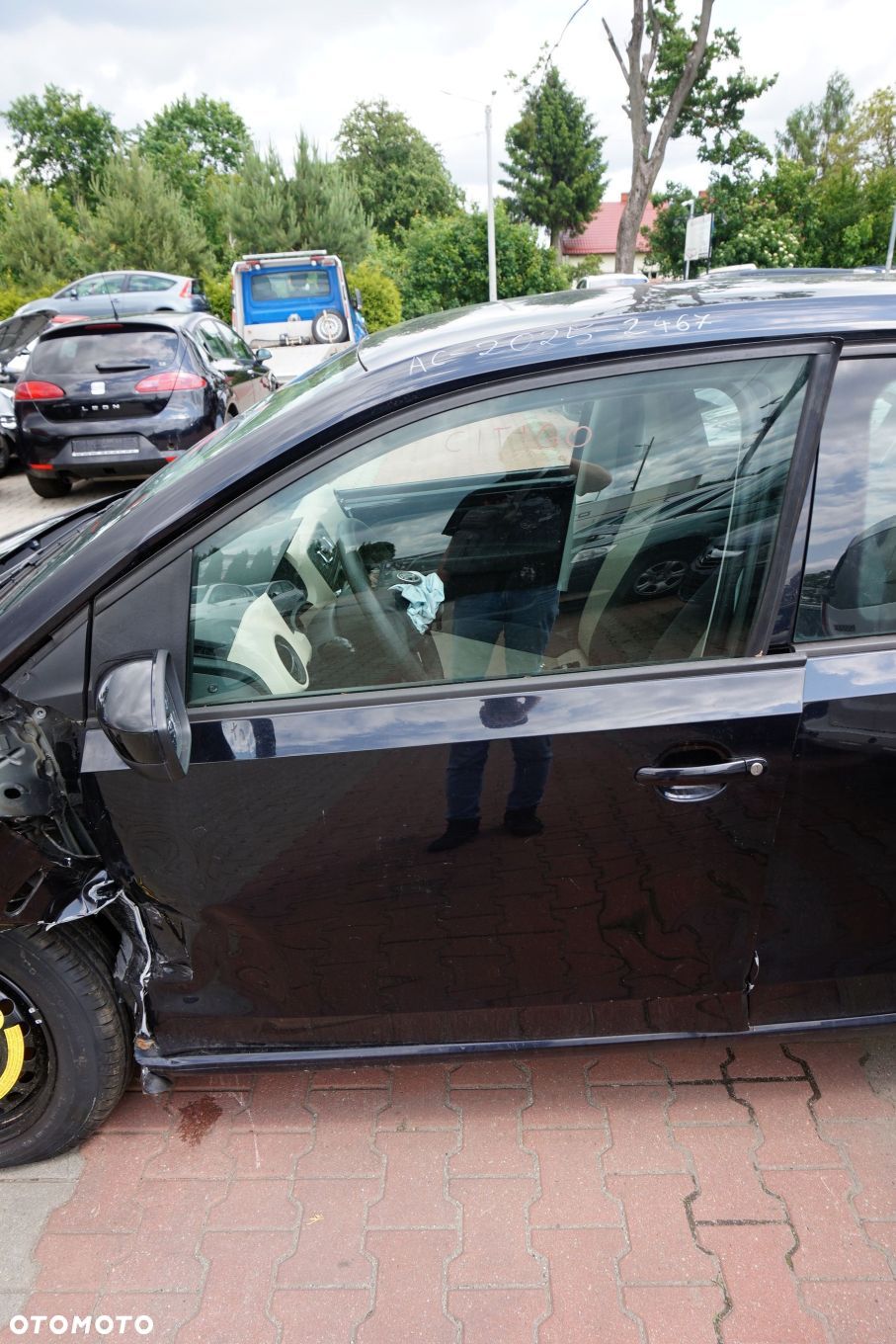 ZAMEK DRZWI LEWY PRZÓD CITIGO NF1 5D HB  SKODA 2011-2019 - 1