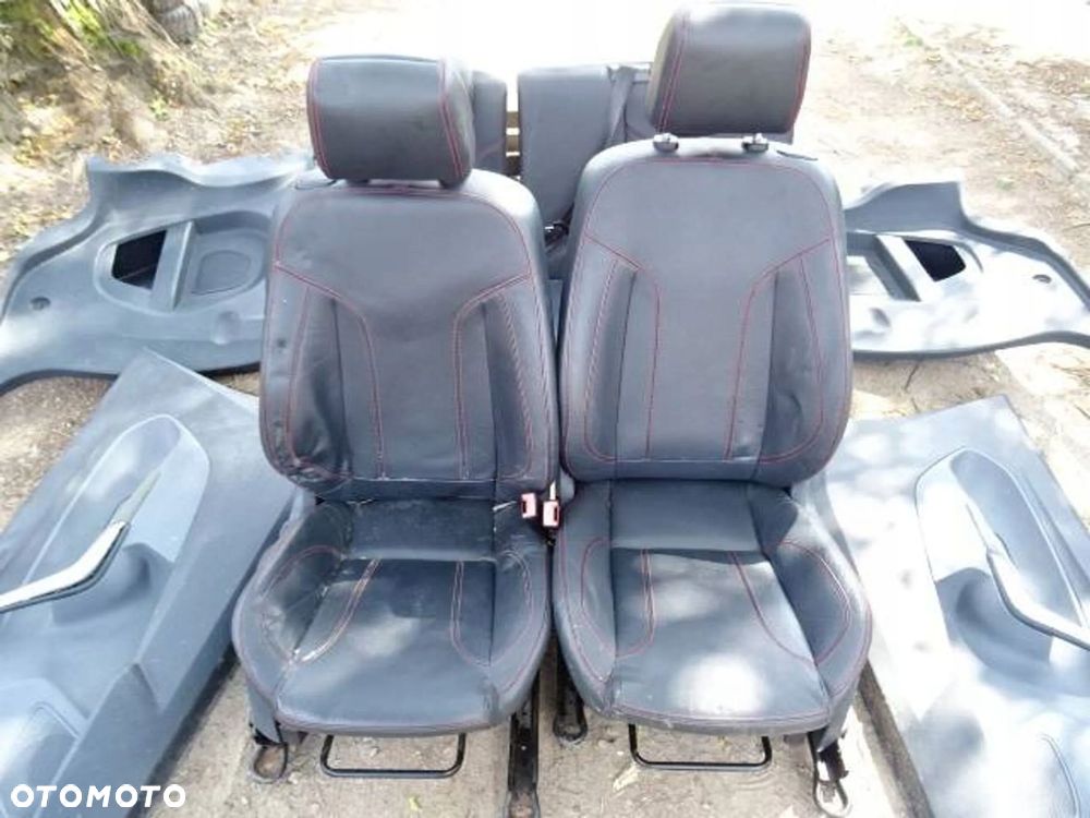 fotele kanapy boczki skóra ford fiesta mk7 st 3d - 4