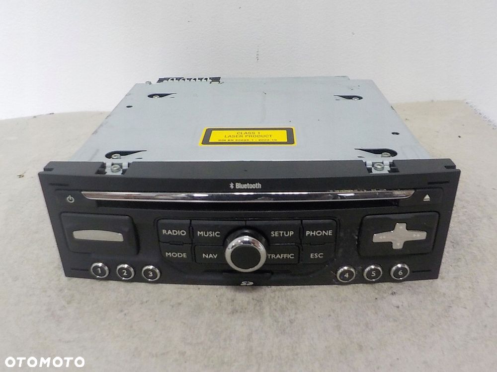 PEUGEOT 3008 5008 RADIO NAWIGACJA FABRYCZNA 96736746XT - 1