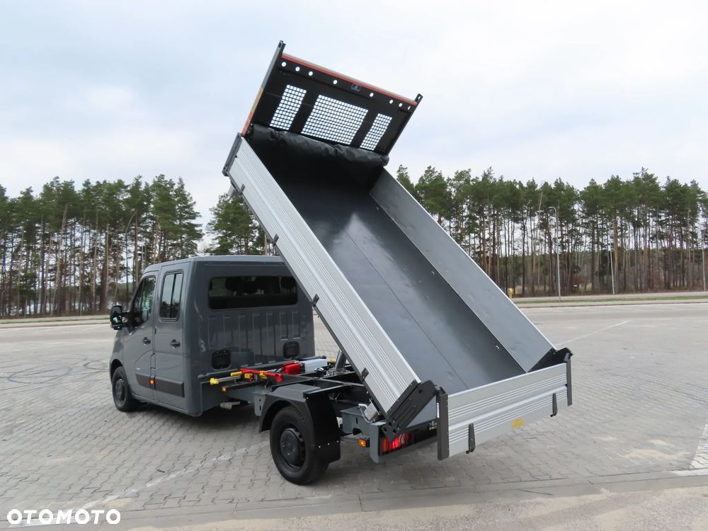 Opel MOVANO 2.3 CDTi 163 KM Doka Dubel Brygadowy MIXTO Wywrotka Kiper Wywrot x 3 str. 3210 mm dł. Renomowanej Firmy SCATTOLINI 6-Cio Os.+ 814 Kg Ładowność 71 Tys Km Przeb. Stan Auta JAK NOWY GOTOWY DOSTĘPNY POLECAM - 5