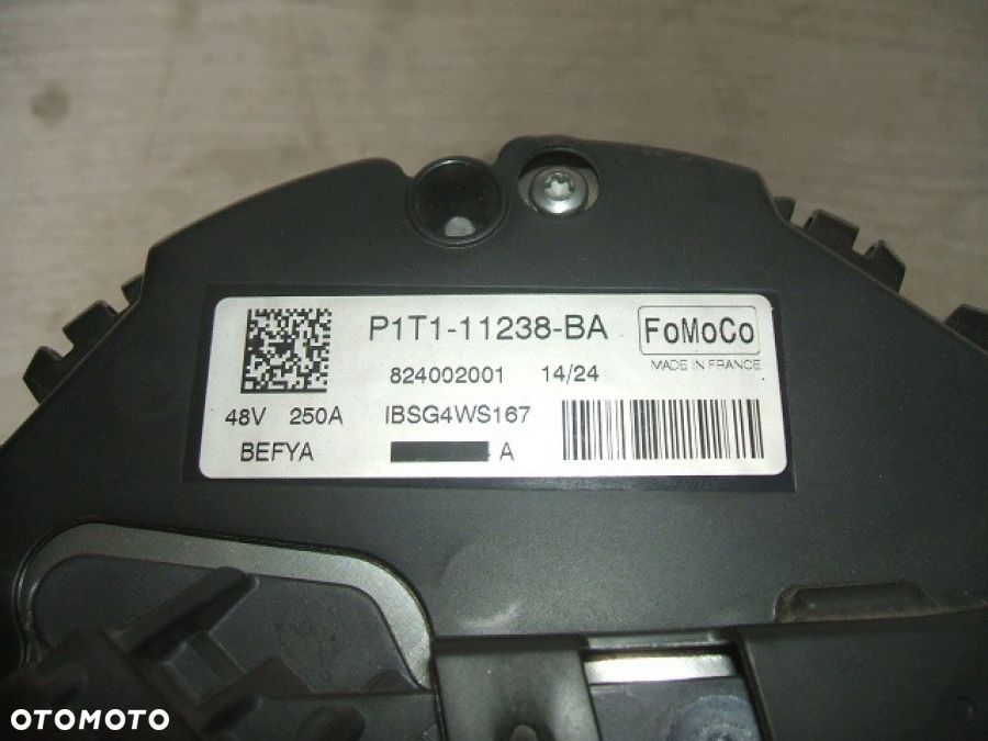 FORD FOCUS MK4 FIESTA MK8 PUMA 1.0 ALTERNATOR FOMOCO P1T1-11238-AB 250A - 6