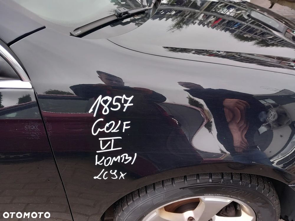 VW GOLF VI BŁOTNIK PRAWY PRZEDNI PRAWY PRZÓD KOLOR: LC9X - 2