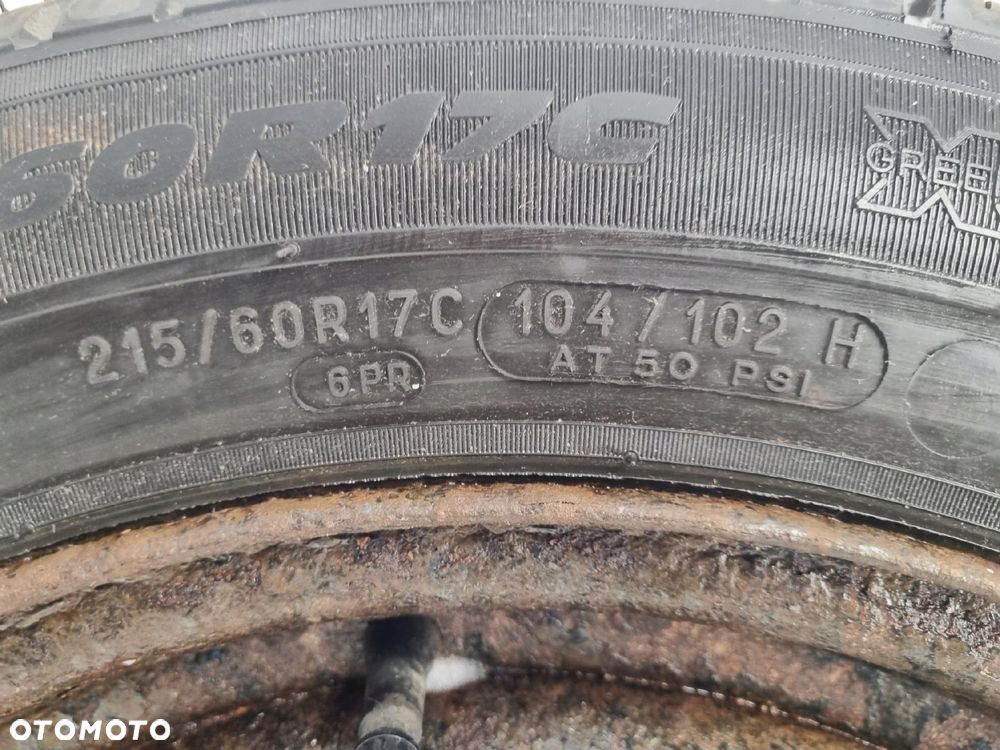KOŁO ZAPASOWE Scudo II Jumpy II Expert II felga zapas 215/60 R17C 5x108 - 8