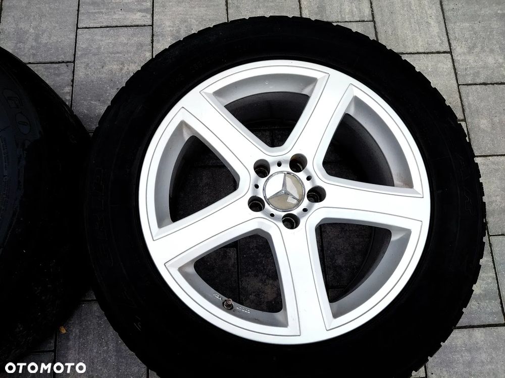 FELGI Z OPONAMI KOŁA ALUMINIOWE MERCEDES W251 R-KLASA R18 5X112 66.6 mm OPONY 255/55 ZIMA NR5 - 5