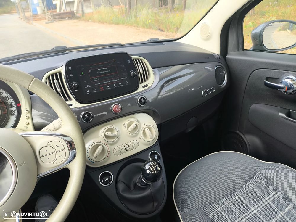 Fiat 500 1.2 Lounge S&S - 10