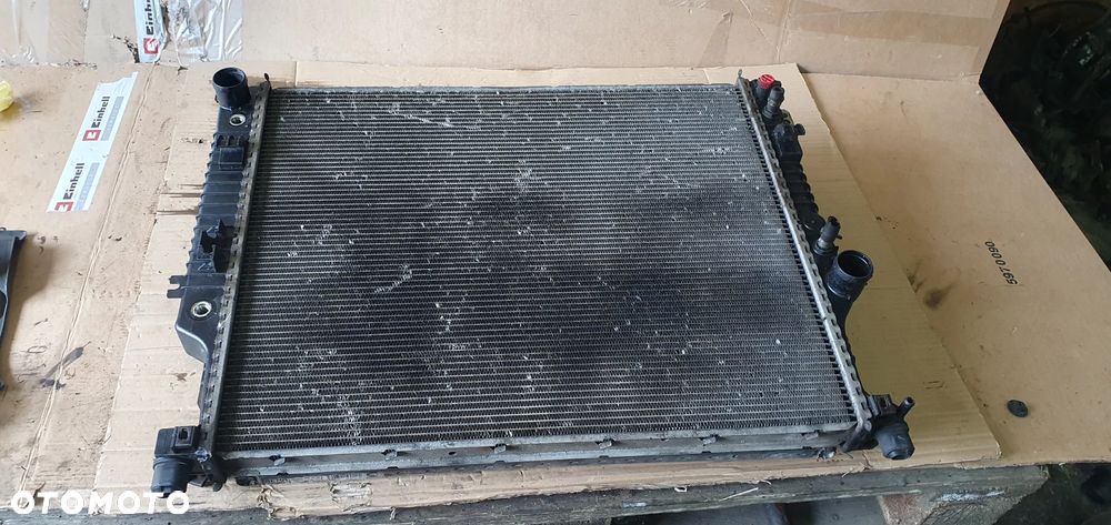 Chłodnica chłodnice wody klimatyzacji Mercedes ML W164 3.0 CDI A2515000054 A2515000004 - 5