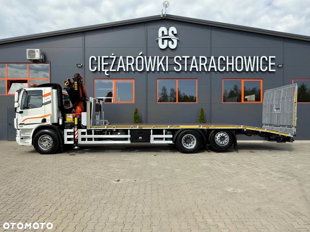 DAF DAF CF 75.310 / E5 / 6x2 / laweta + żuraw PALFINGER PK 18002 EH / platforma , pomoc drogowa , skrzynia - 11