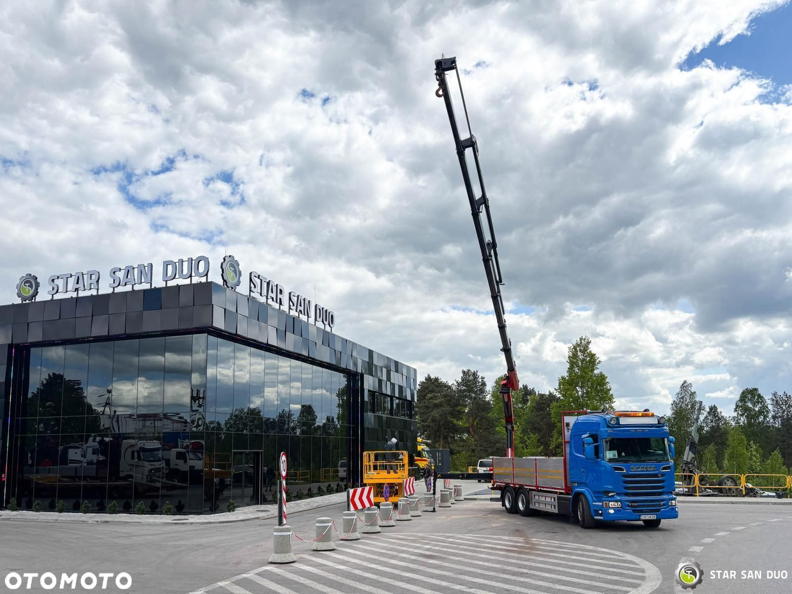 Scania R730 6X4 PALFINGER PK 33002 EH HDS Żuraw Crane - 8