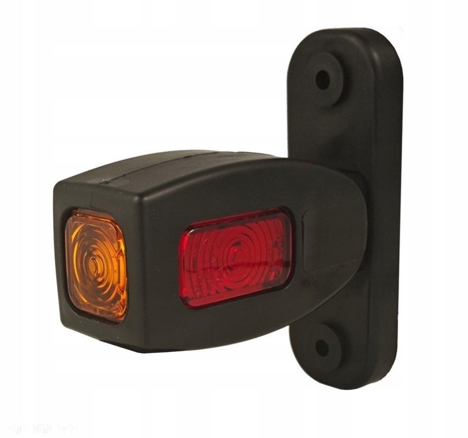lampa obrysowa kmr8 led 100mm 12/24v uniwersalna - 1