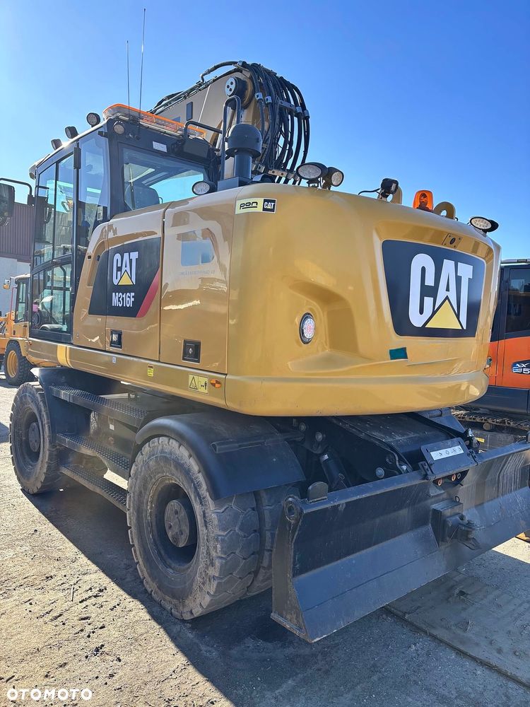 Caterpillar M316F |rototilt ze szczypcami |8700mtg |w orginale|serwisowana| - 2
