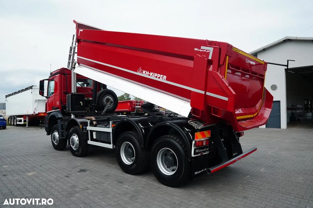 Mercedes-Benz AROCS 4145 / 8x8 / BASCULATOR SPATE / KH-KIPPER / EURO 6 - 4