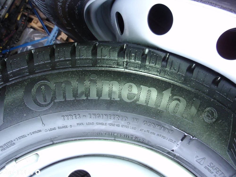 DUCATO JUMPER KOMPLET KOL OPONA 225 75 r16 KAMPER camper felgi opony felga - 4