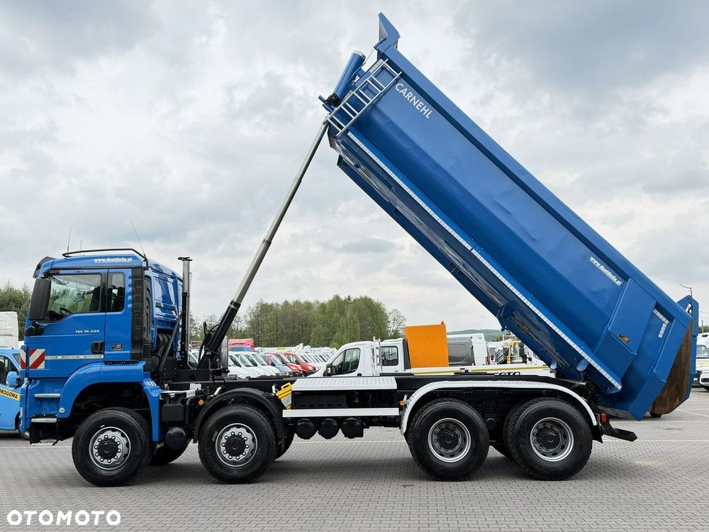 MAN TGS 35.440 8x8 S1 CARNEHL Mały przebieg: 154.000km Zadbany - 16