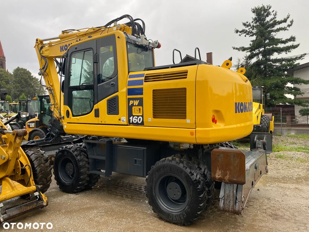 Komatsu PW160-10, 2017 ROK, PODPORY + PŁUG, DŁUŻSZY ZASIĘG, - 3