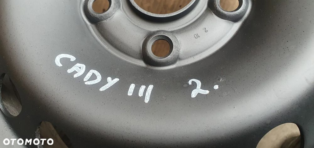 Felgi stalowe koła VW 5x112 6J ET47 16" R16 VW Caddy III 1K0601027C - 18