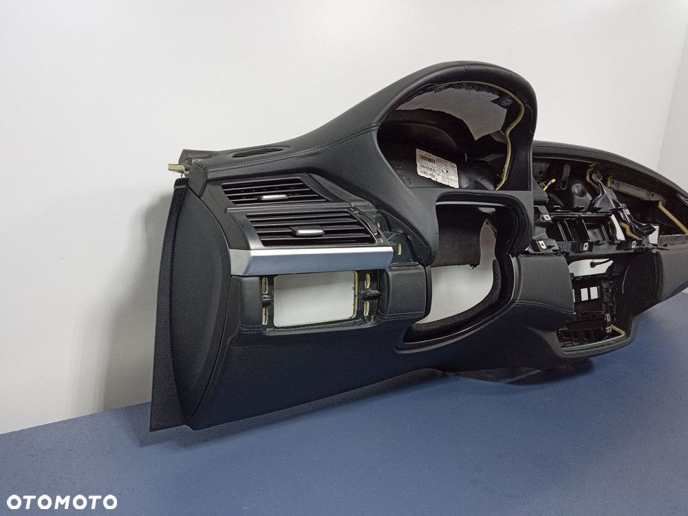 BMW X6 E71 E70 DESKA KONSOLA PODUSZKI PASY EU HUD - 3