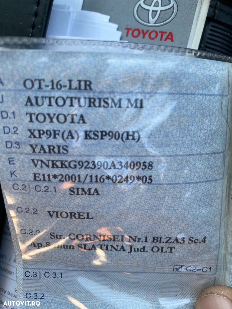 Toyota Yaris 1.0 VVT-i Comfort - 11