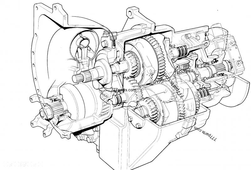 Skrzynia biegów PowerShift 1:1.495 JCB 536-60 2004r. - 14