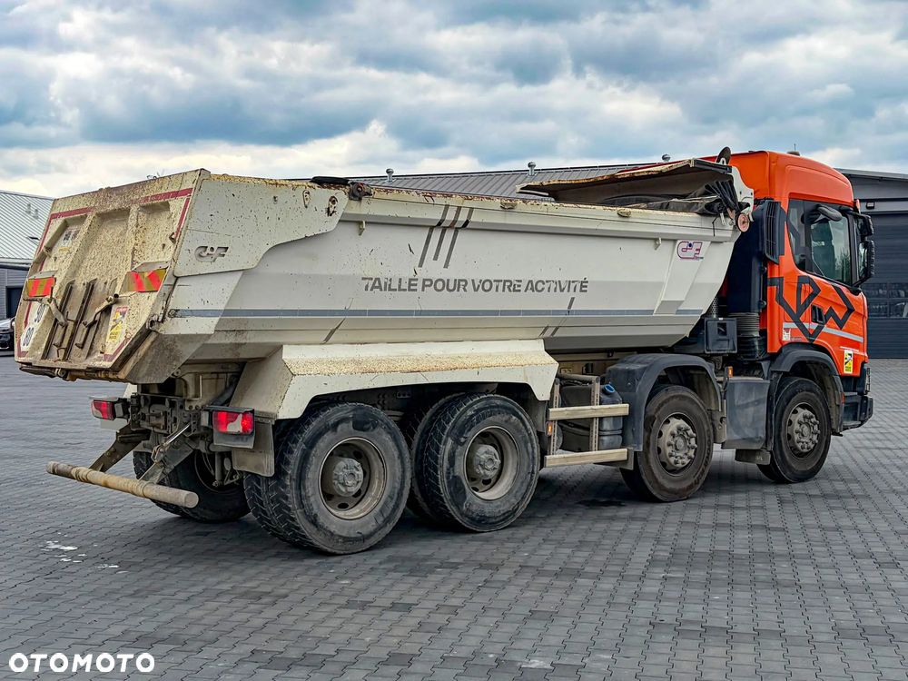 Scania G450 XT / 8x4 / EURO 6 / WYWROTKA / TYLNOZSYPOWA / HYDROKLAPA / AUTOMAT / KAMERA COFANIA / NAWIGACJA / ZACZEP / NISKI PRZEBIEG / 2018 / SERWISOWANY / SPROWADZONA - 5